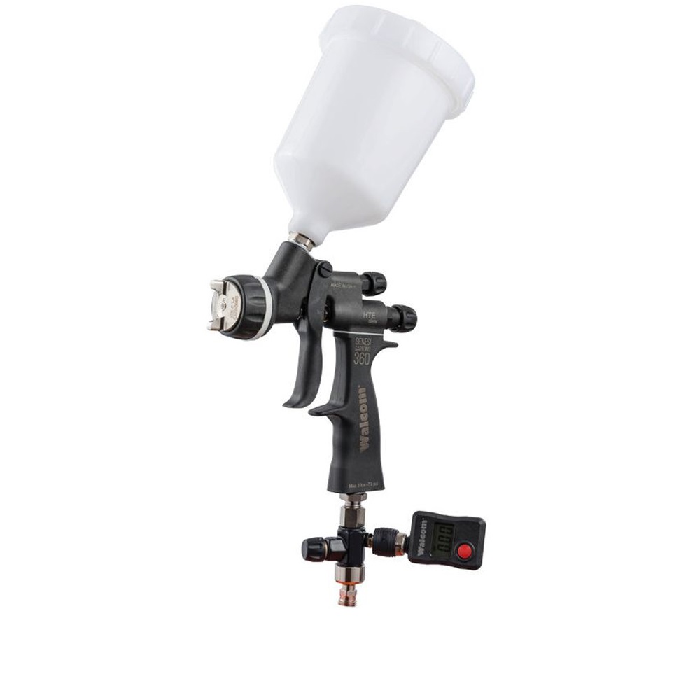 Краскопульт Walcom Genesi Carbonio 360 HTE CLEAR [9630**]